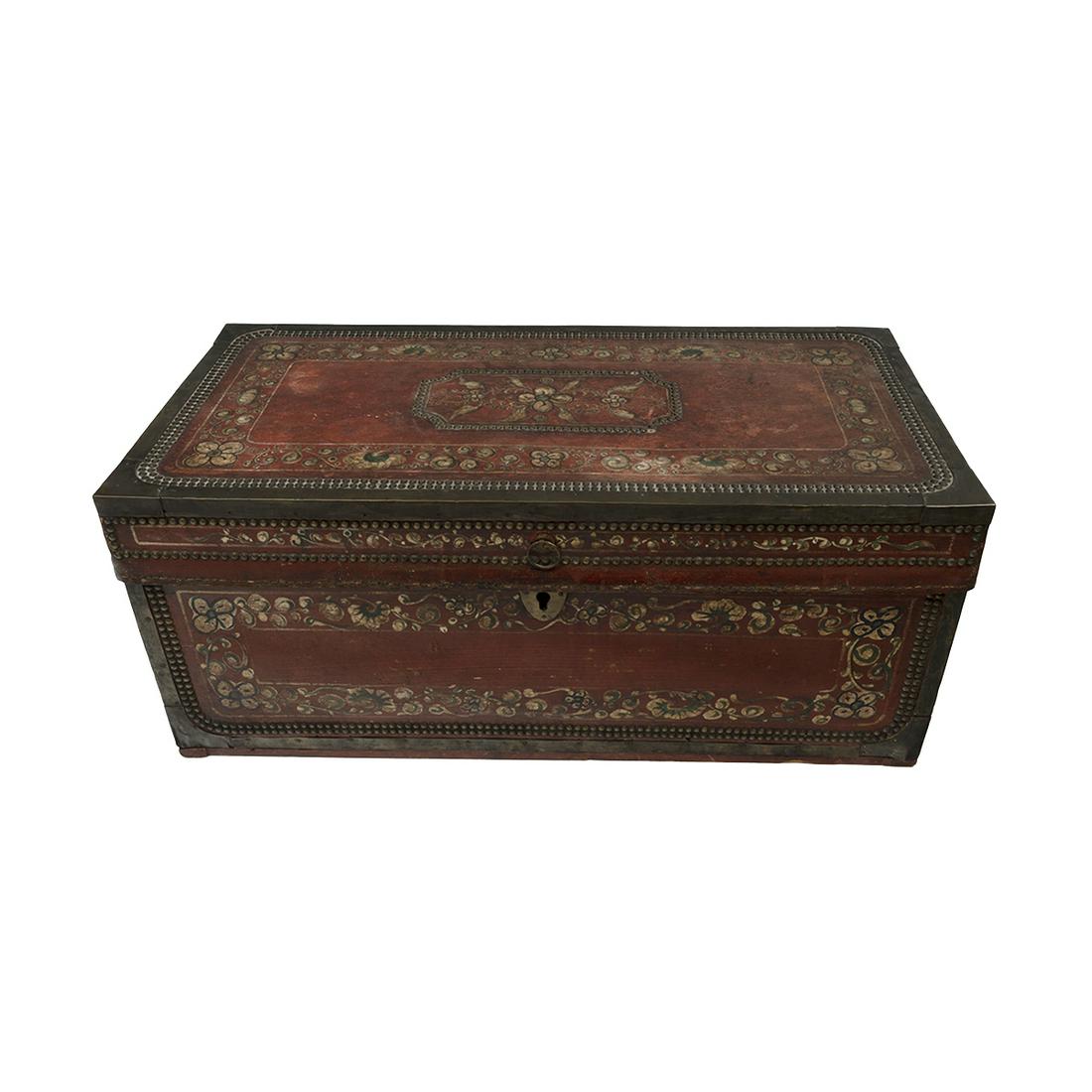 American Pennsylvania German Painted Chest (1 of 4)