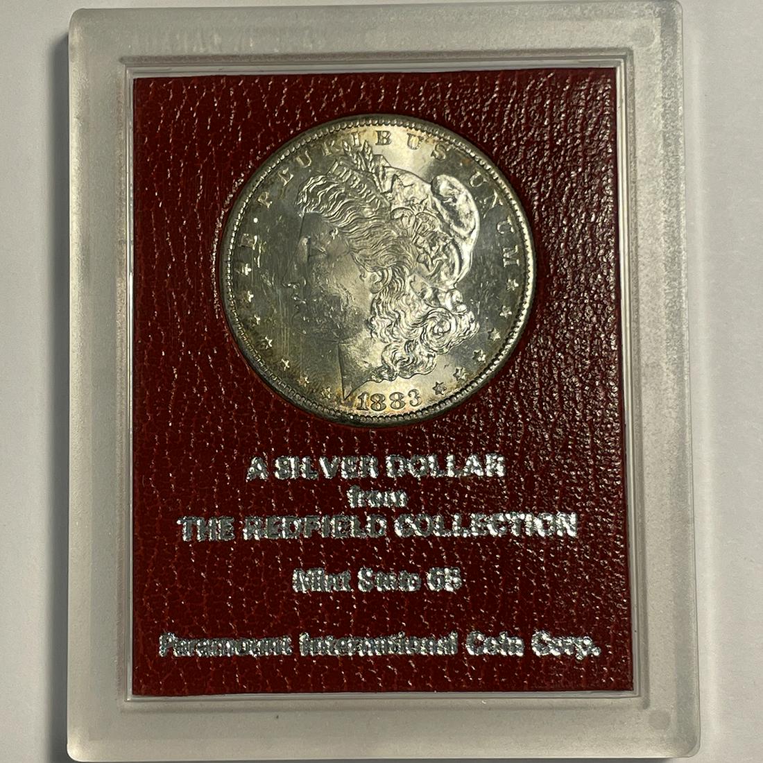 US 1883(S) Morgan Dollar From Red Field Collection MS65 (1 of 2)