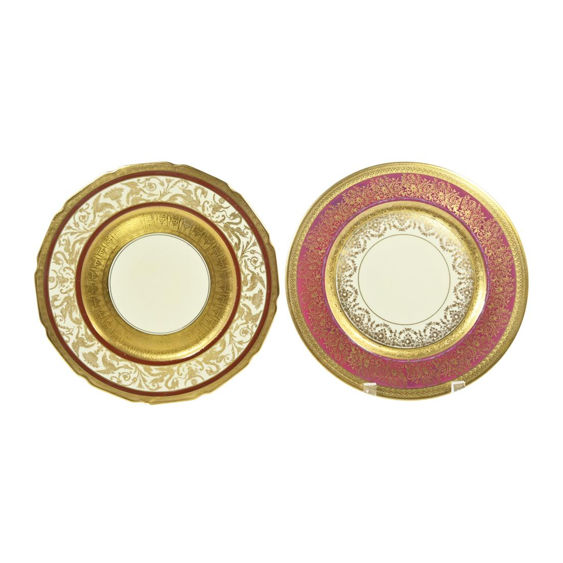 Two Sets of Continental Porcelain Dinner Plates (1 of 3)