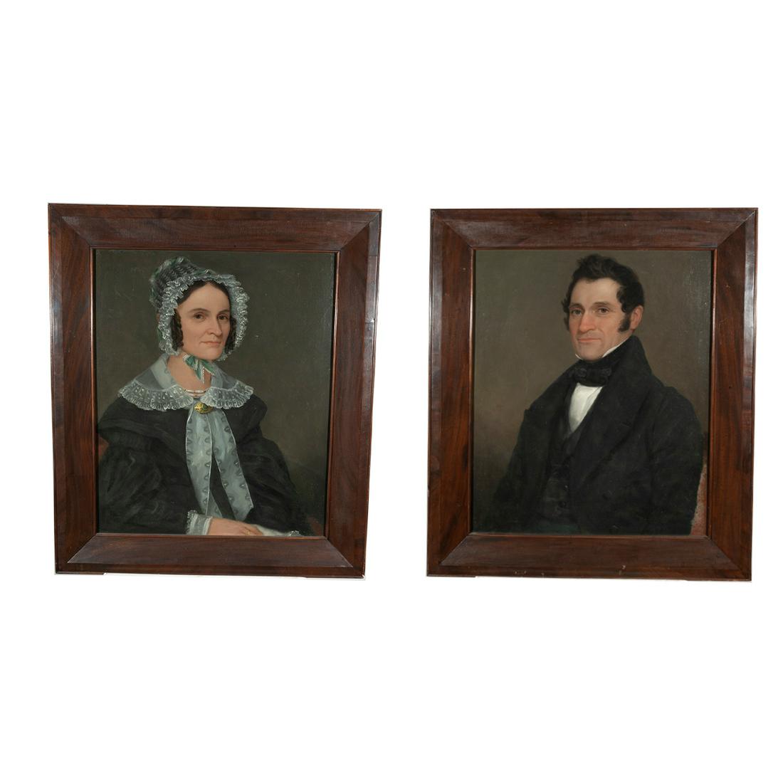 American School, Pair of 19th Century Portraits (1 of 5)