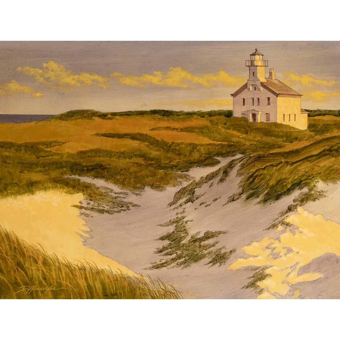 Ed Diffenderfer ''Block Island Lighthouse'' (1 of 5)