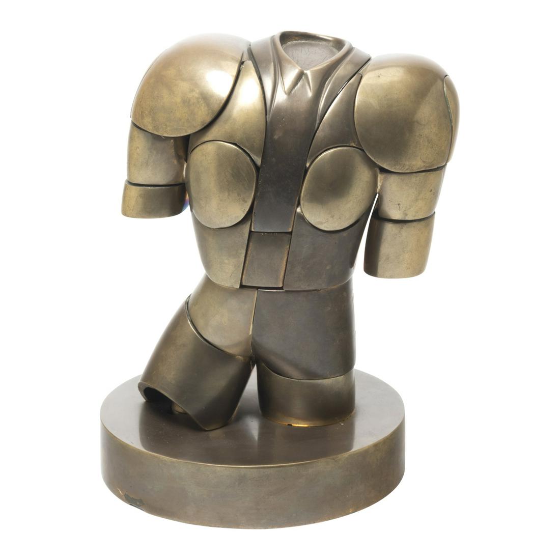 Miguel Ortiz Berrocal, Torero, bronze sculpture (1 of 3)