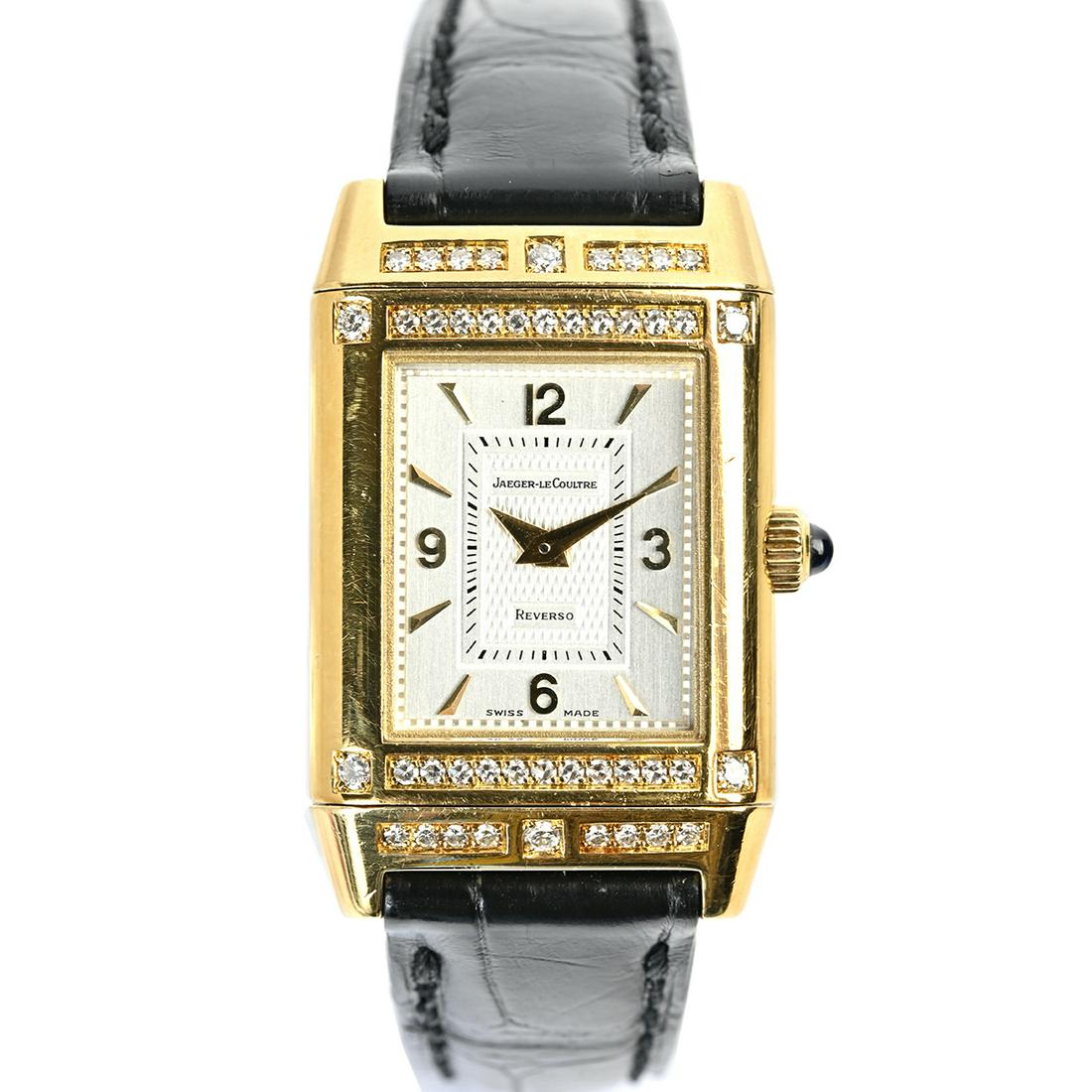 Jaeger LeCoultre Reverso Wristwatch Ref. No. 265.1.86 (5007) on Jun 17