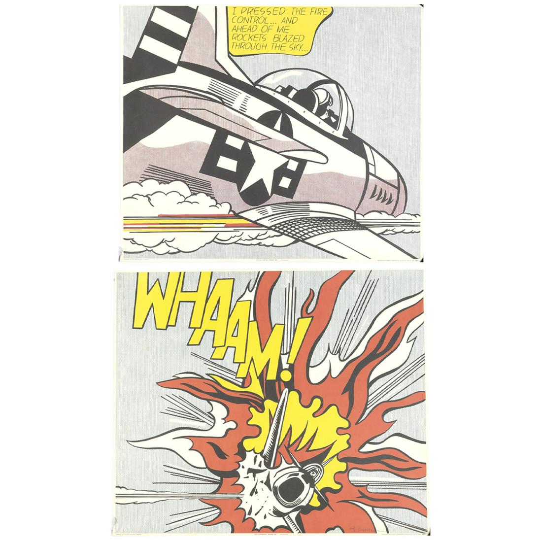 Roy Lichtenstein, Wham! Offset Lithographic Diptych (1 of 12)