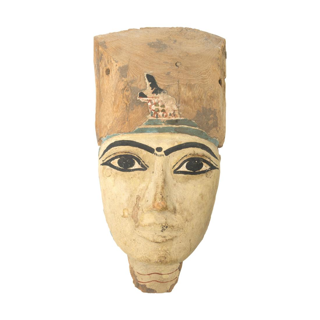 Egyptian Sarcophagus Mask, Late Period (1 of 3)