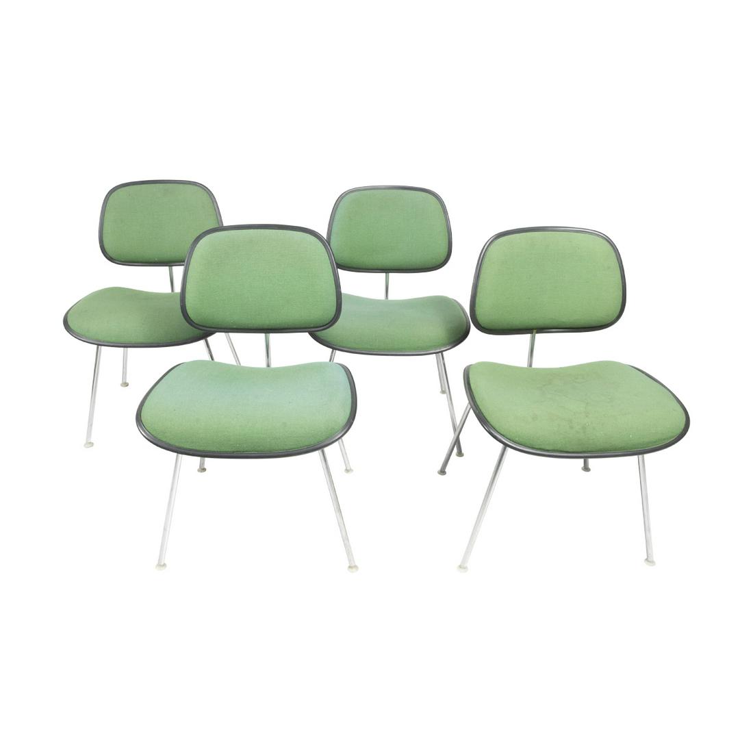 Four Herman Miller DCM Eames Chairs (1 of 5)