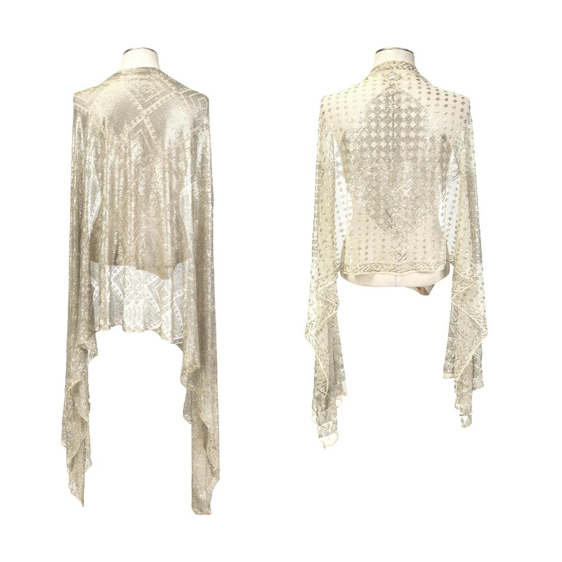 Two 1920s Egyptian Assuit Scarves. (1 of 7)