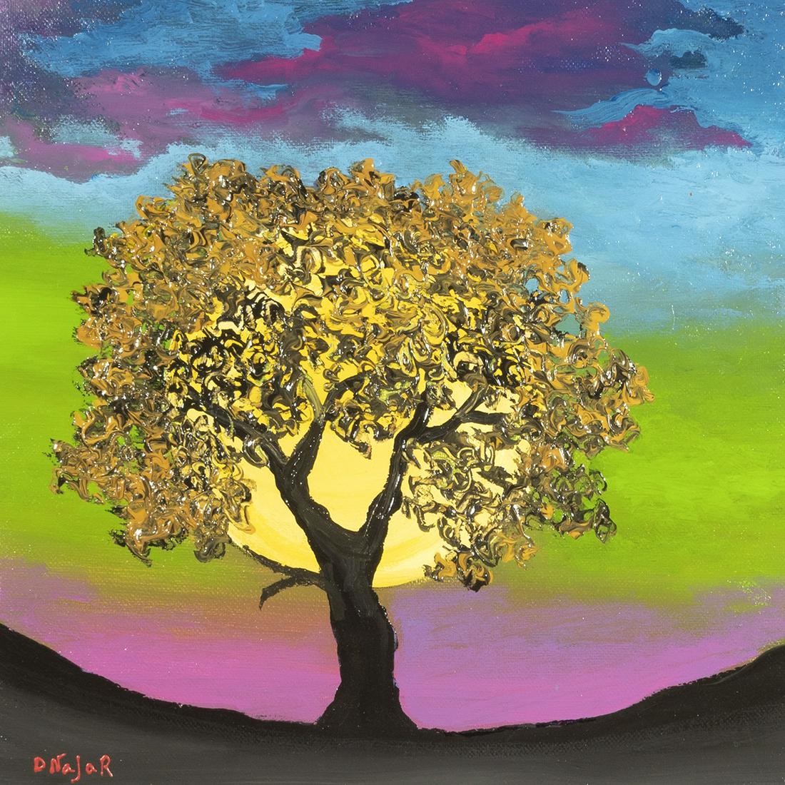 David Najar, Evening Spectrum, oil on canvas (1 of 4)