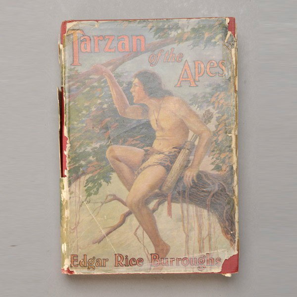 Tarzan of the Apes. 1914 First Edition: TARZAN OF THE APES - Edgar Rice Burroughs - First Edition, Grosset & Dunlap, Copyright A.C. McClurg & Co. 1914, published June 1914. Copyrighted in Great Britain. Near fine condition. Dust jacket in p