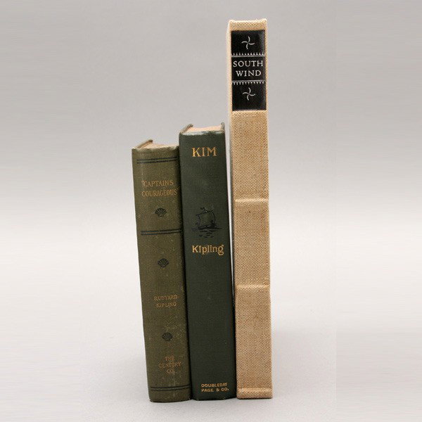 3 Books: South Wind.: 3 Books: South Wind. Norman Douglas. Limited Editions Club, New York, 1932. Editions of 1500 copies. This is number 1055. Signed by illustrator Yngve Berg. Book is in Fine, unread condition. Slipcase 