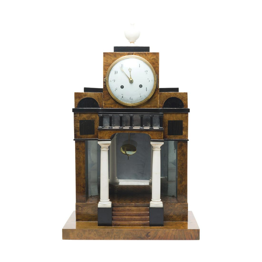 Biedermeier Architectural Clock (1 of 4)