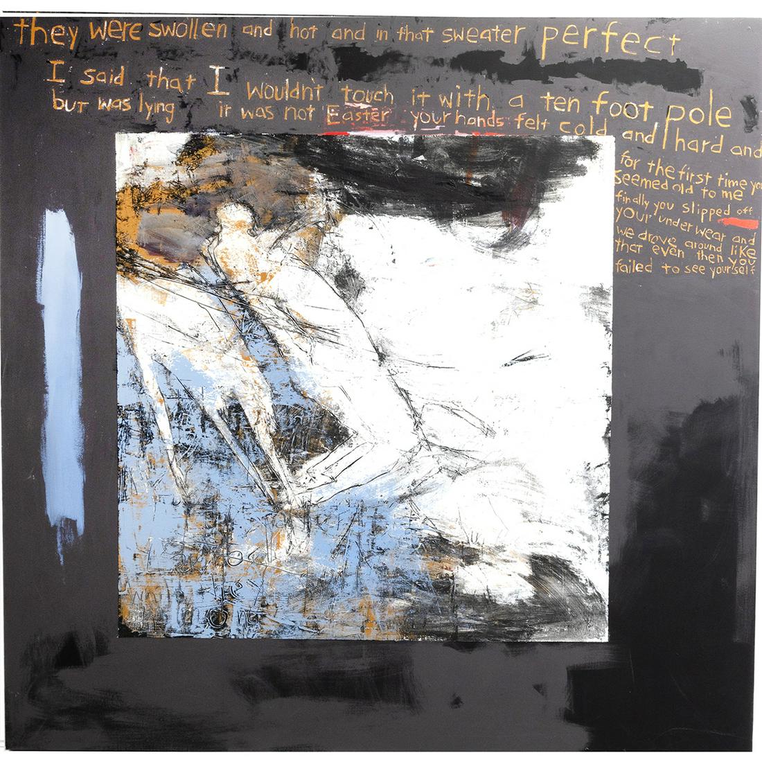 Mark Todd, Ten Foot Pole, acrylic on canvas (1 of 5)