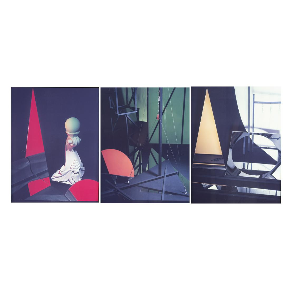 Barbara Kasten, Construct, three polacolors (1 of 7)