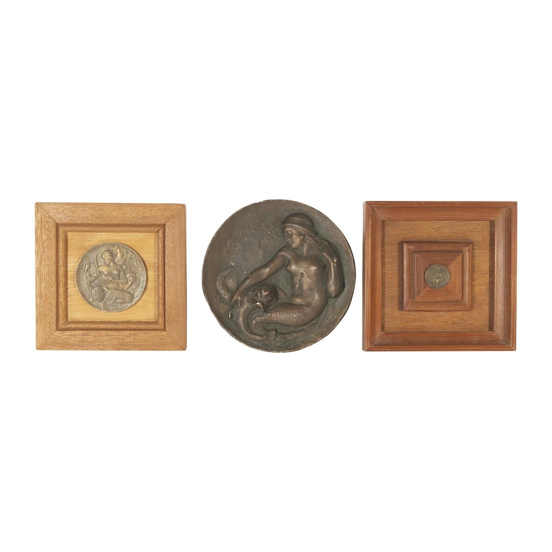 Haig Patigian, two Medallions and Plaque (1 of 5)