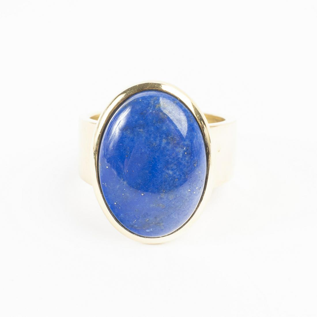 Lapis Lazuli, 14k Yellow Gold Ring. (1 of 3)