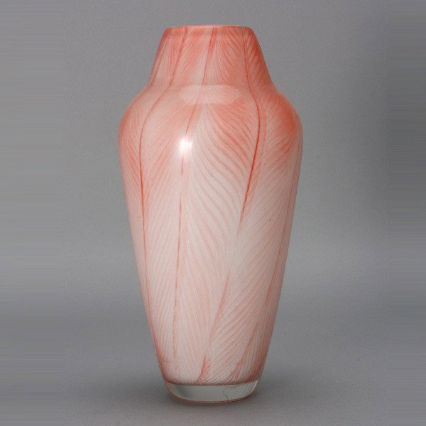 Orient & Flume Pink Paperweight Vase: Orient & Flume Pink Paperweight Vase {Height 10 1/2 inches}
