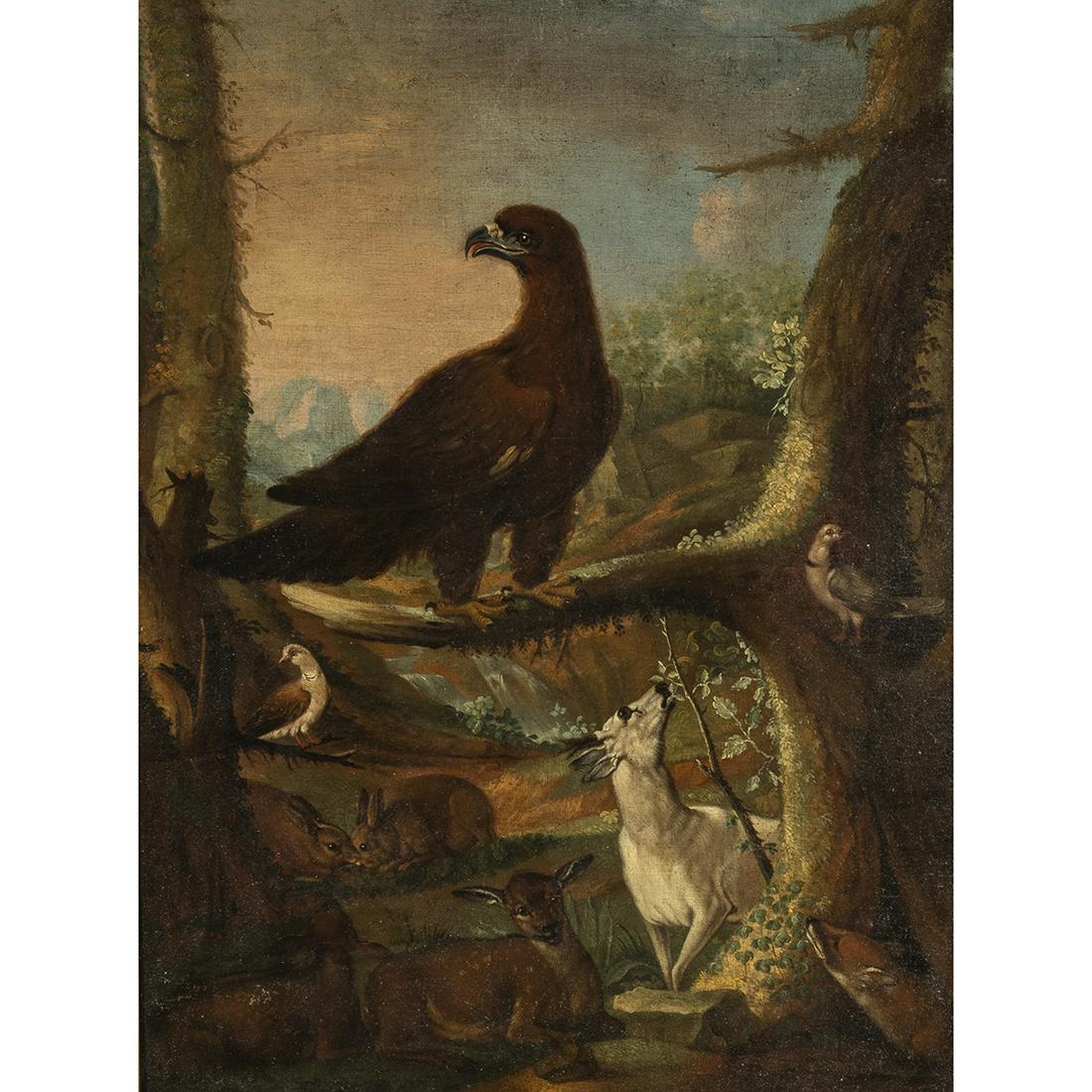 American School, Kingdom of the Wild, oil (1 of 3)