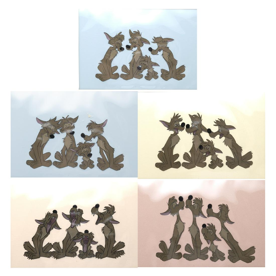 Walt Disney Studios, The Coyote's Lament, celluloids (1 of 7)