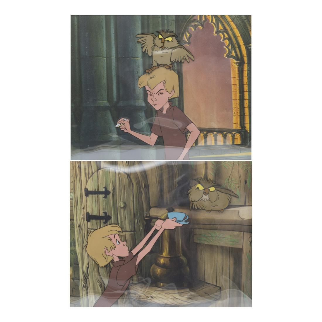 Walt Disney Studio, The Sword in the Stone, celluloid (1 of 5)