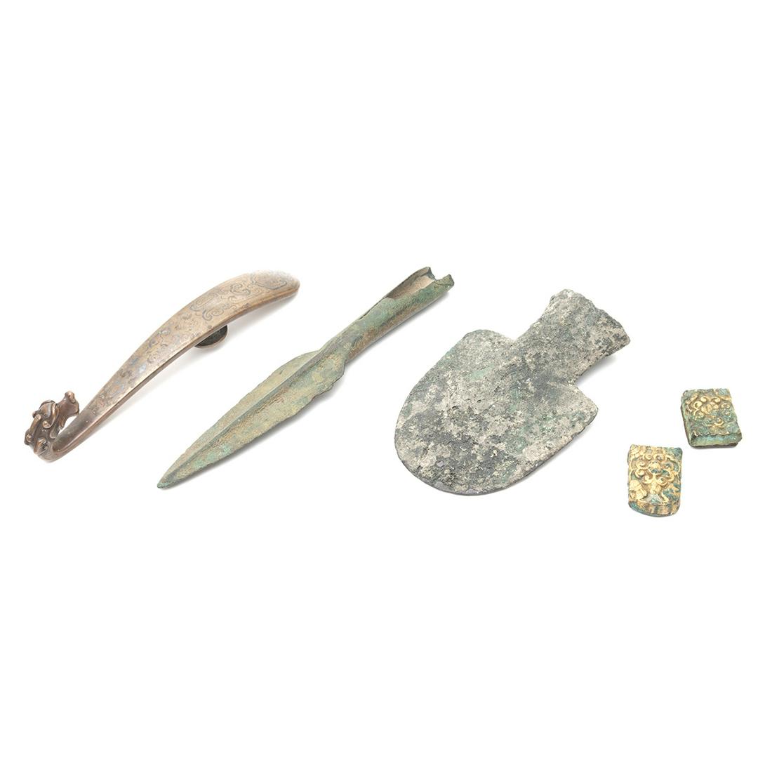 Chinese Archaistic Bronze Weapons and Ornaments (1 of 3)
