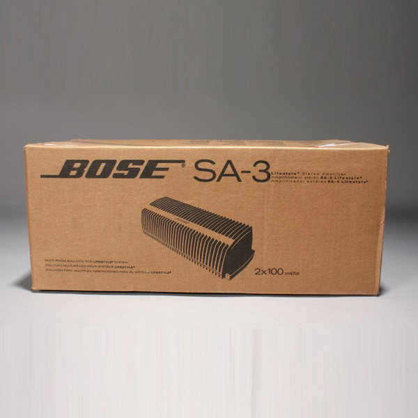 Bose SA-3 Lifestyle Stereo Amplifier: Bose SA-3 Lifestyle Stereo Amplifier, 2x200W, new in box