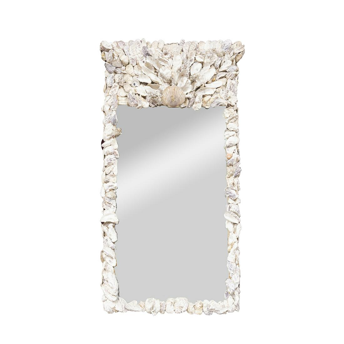 Grotto Style Shell Mounted Pier Mirror (1 of 3)