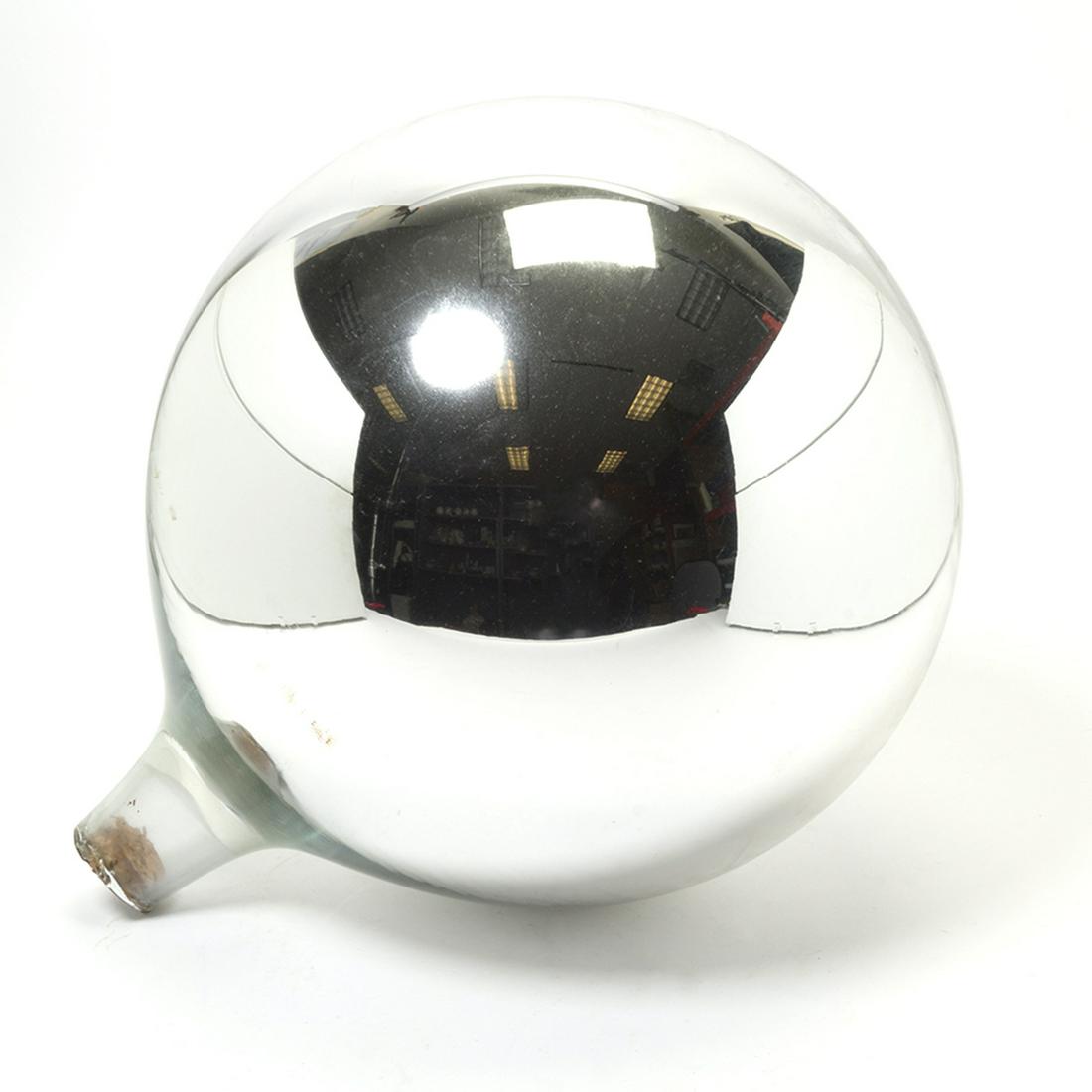 Large Mercury Glass Bulb (1 of 3)