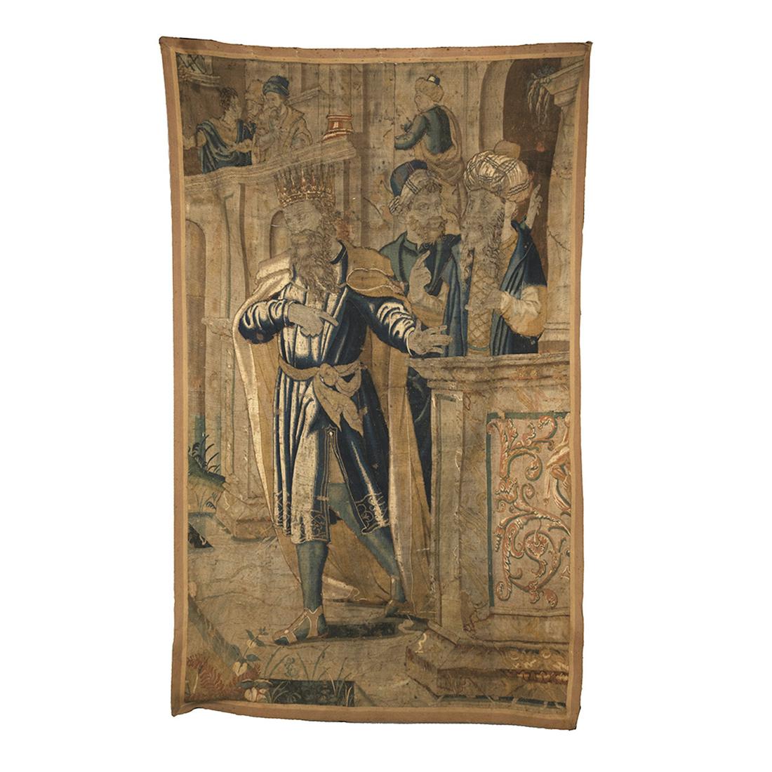 Late 16th or Early 17th Century Flemish Tapestry (1 of 3)