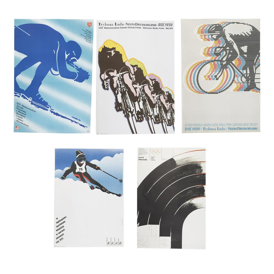 Five Vintage Sports Posters (1 of 10)