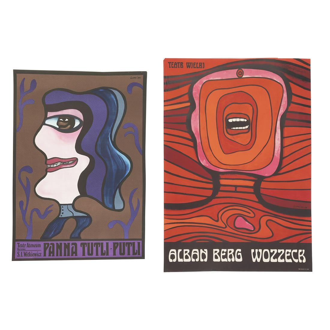 Jan Lenica, six theater posters (1 of 6)