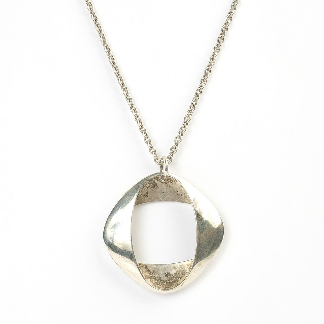 Georg Jensen Sterling Silver Necklace. (1 of 4)