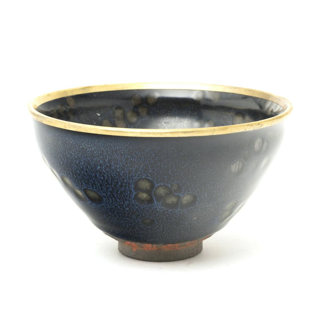 Chinese Rare Blue Spotted Jian Bowl (1 of 3)