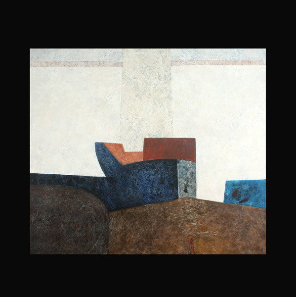 Eduardo Tamariz Abstract Comp. Oil: EDUARDO TAM ARIZ (Mexican, b. 1945) Abstract Compostion. Oil on canvas, 1973. 47 x 53 inches. Signed and dated lower right. In very good condition. Framed.