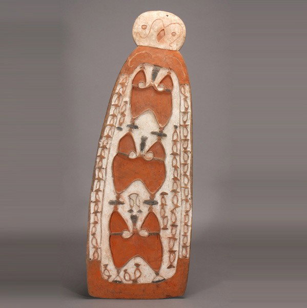 asmat shield indonesian png art: ASMAT shield. Painted wood. 68 1/2 x 24 inches. In very good condition. Provenance: the estate of William Knepper, Annapolis, MD & Berkeley, CA.