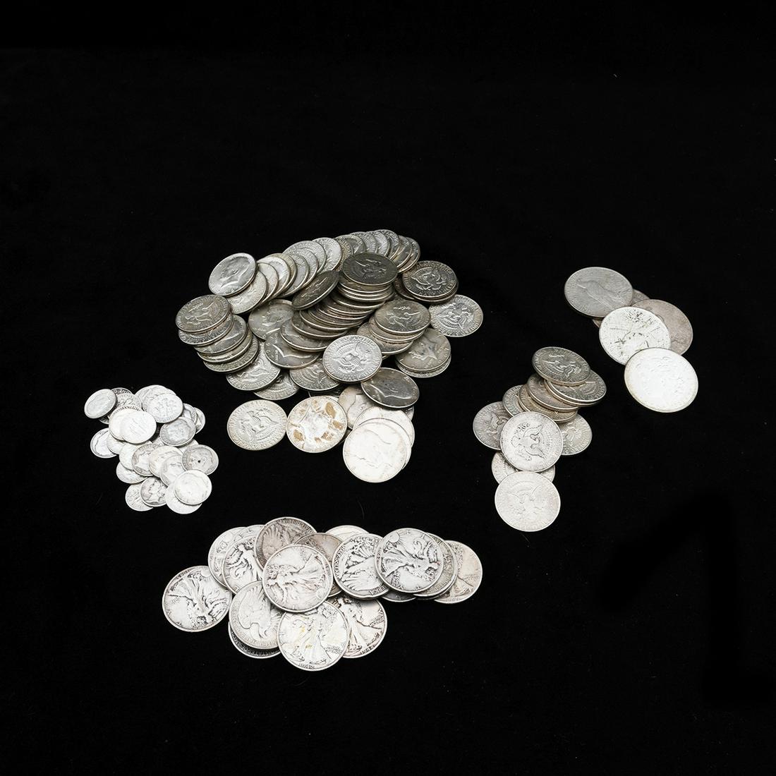 US Silver Coins (129) (1 of 1)