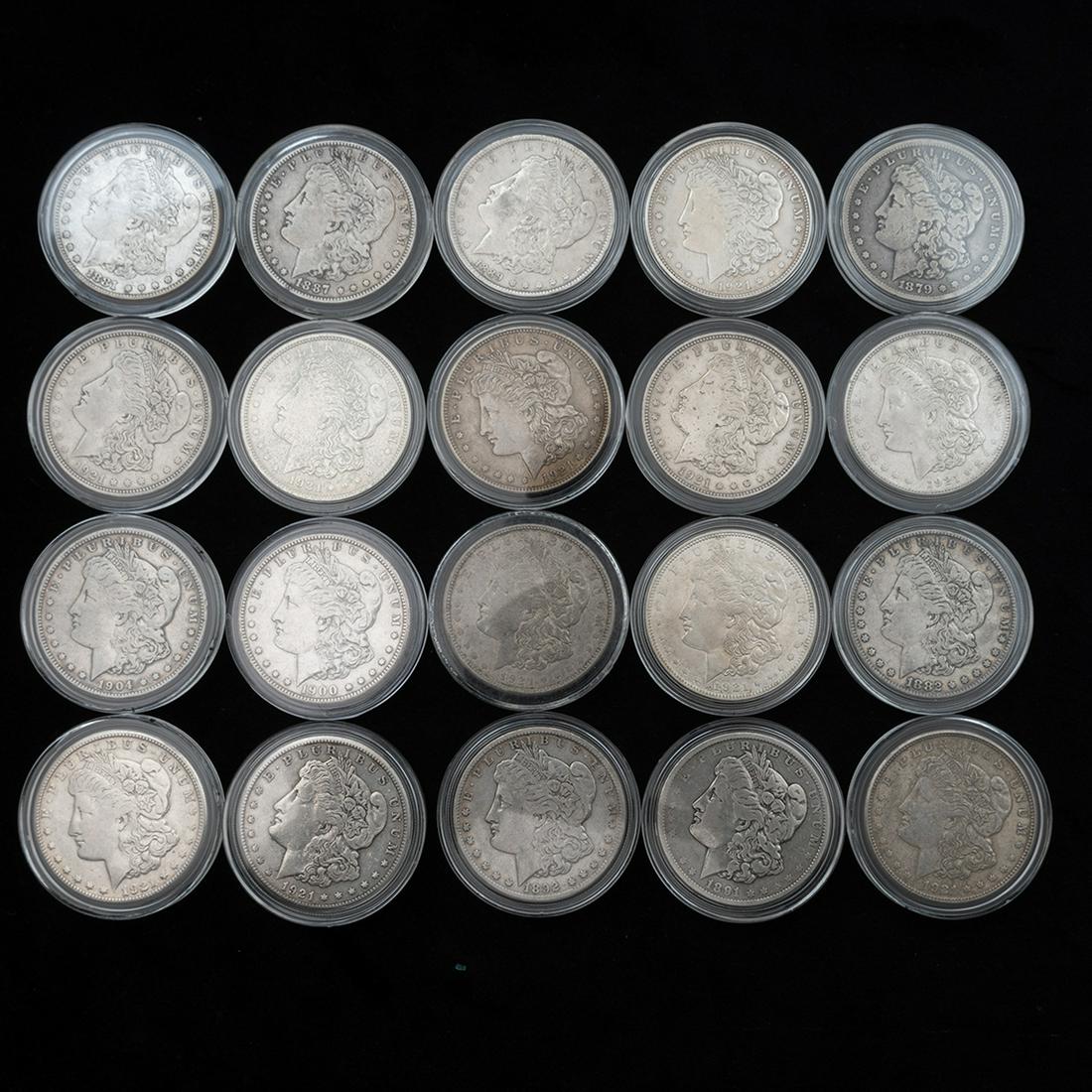 US Dollars (20) Common Dates, Mixed Condition Dec 16, 2022