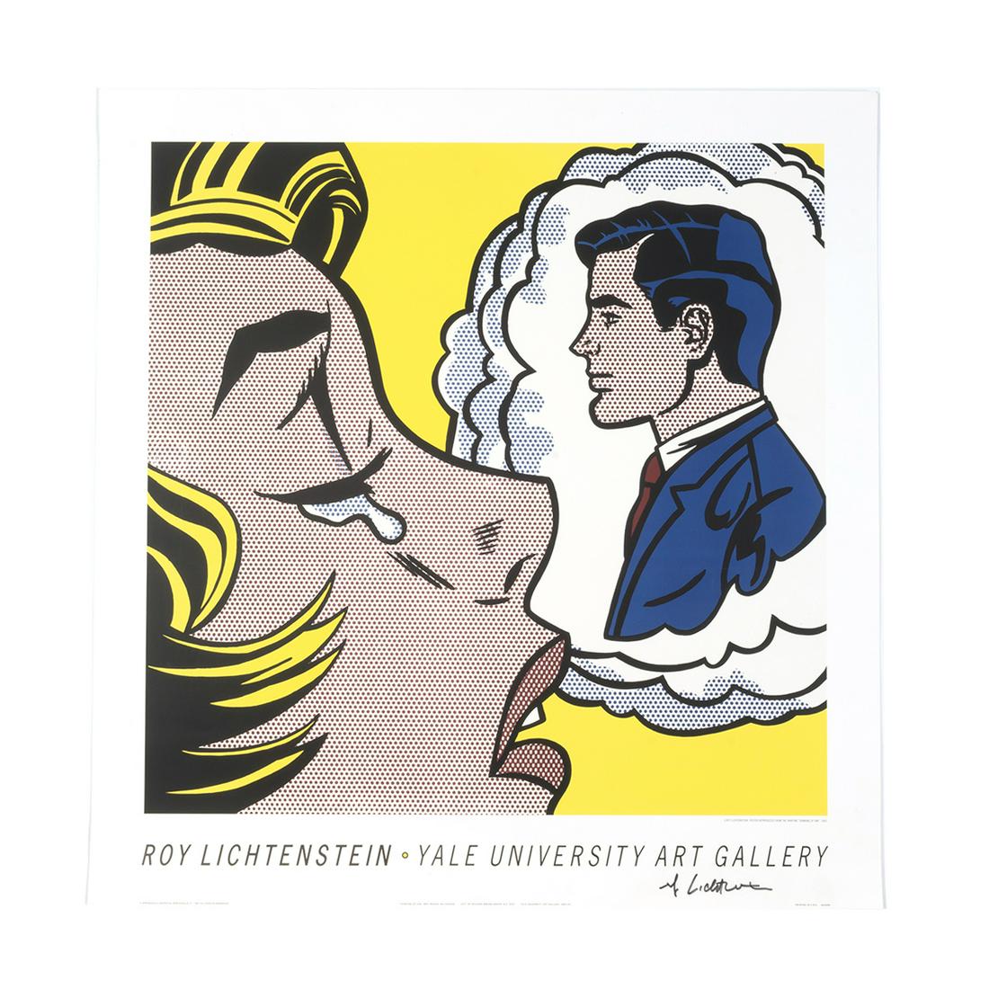 Roy Lichtenstein, Yale University Art Gallery, poster (1 of 3)