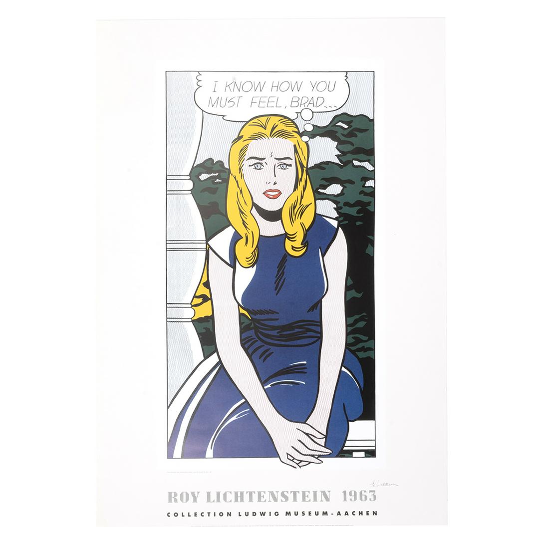 Roy Lichtenstein, Collection Ludwig Museum, poster (1 of 4)