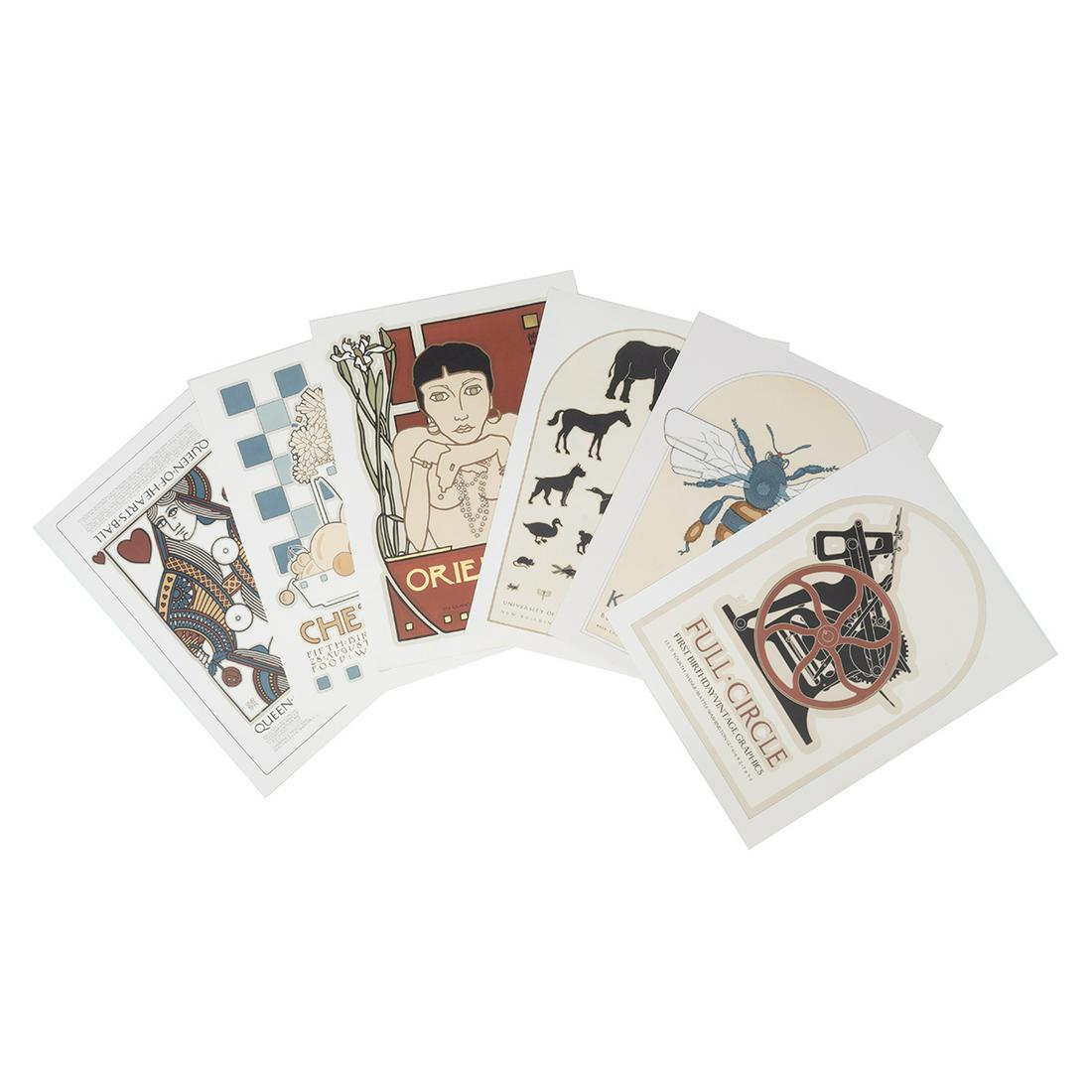 David Lance Goines, six lithographs (1 of 5)