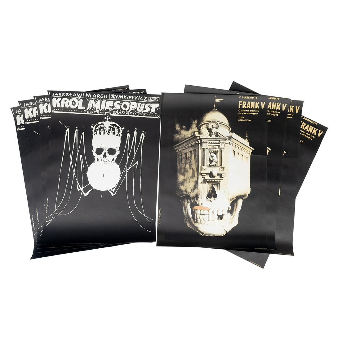 Franciszek Starowieyski, eight Theater Posters (1 of 3)