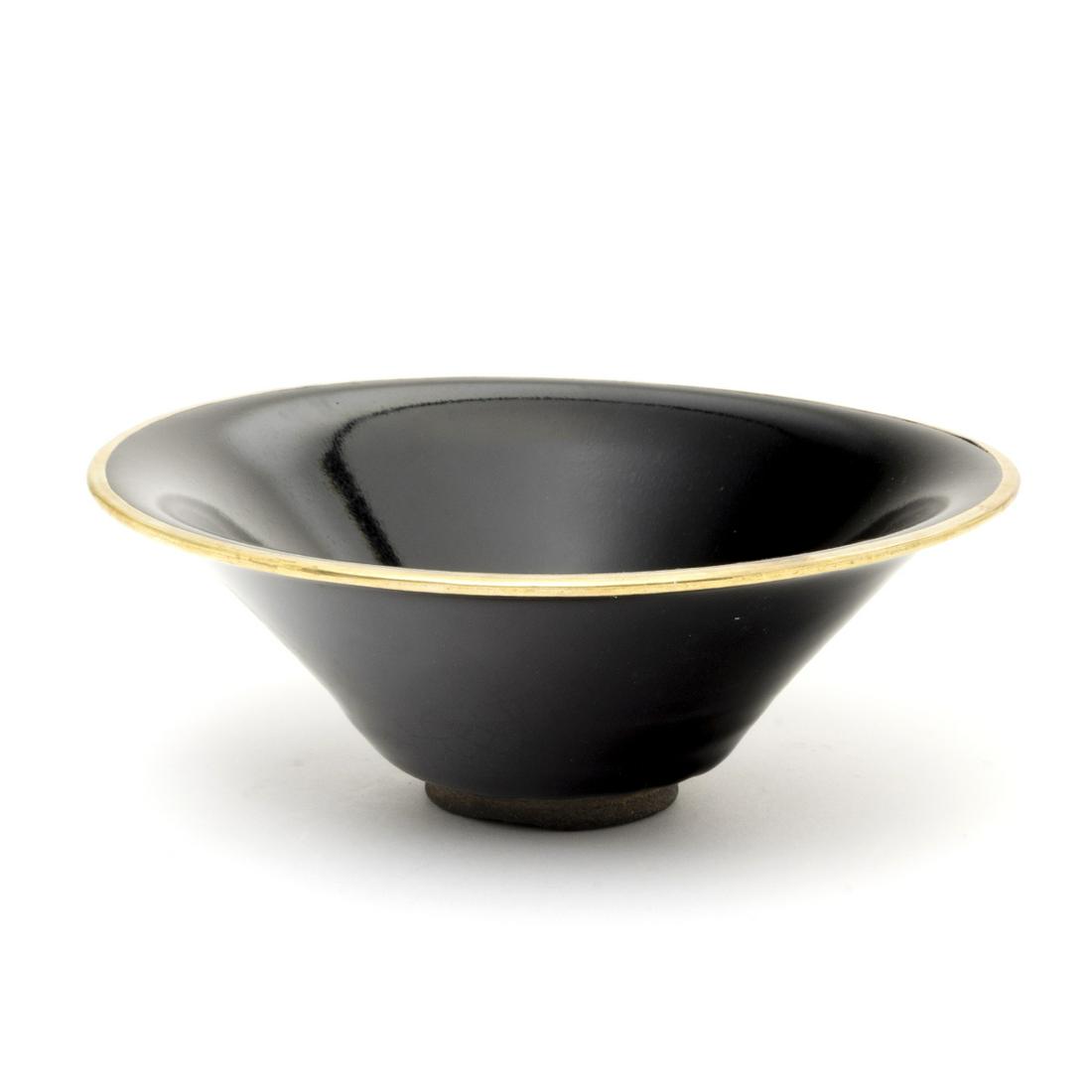 Chinese Rare Large Jian Black Glaze Bowl (1 of 4)