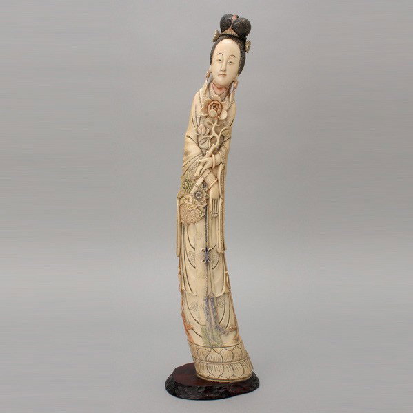 A Standing Ivory Beauty*, 19th Century
