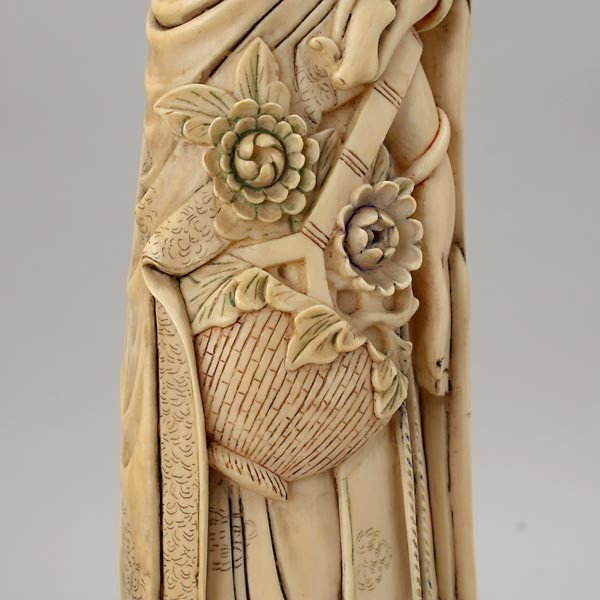 A Standing Ivory Beauty*, 19th Century - 5