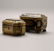 6373: Two Black & Gilt Lacquered Tea Caddy Boxes*