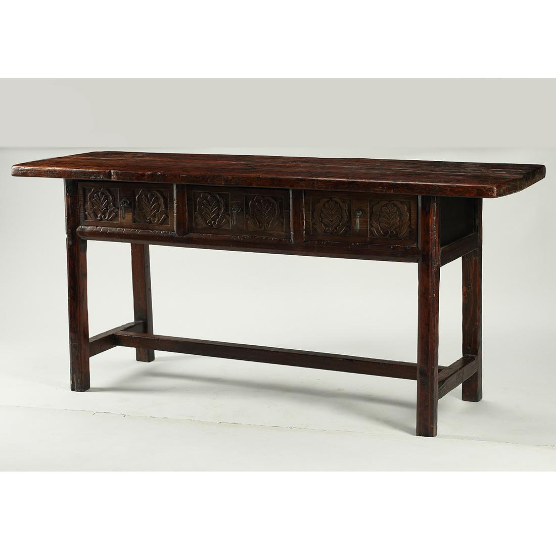 Spanish Renaissance Style Console Table (1 of 4)