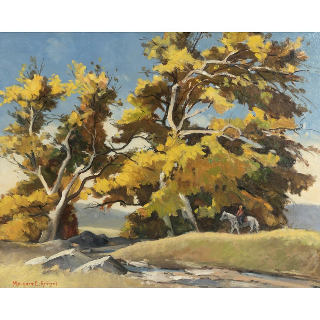 Marques E. Reitzel, Sycamore, oil on board (1 of 4)