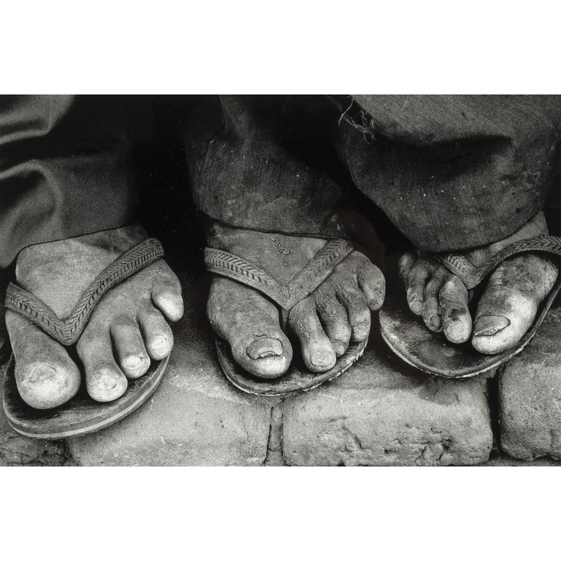 Sebastiao Salgado, Feet, photograph (1 of 3)