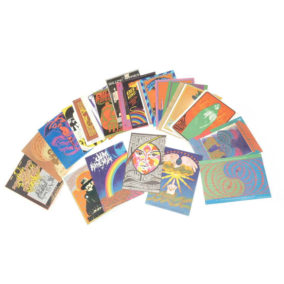 Twenty-Five Bill Graham Presents Rock Handbills (1 of 3)