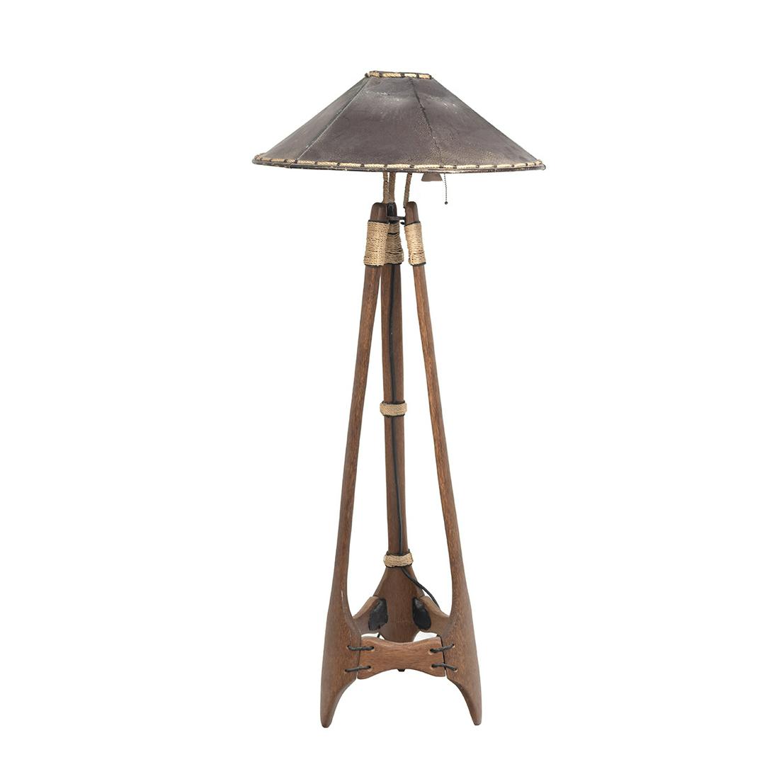 Pacific Green Navajo Floor Lamp (1 of 3)