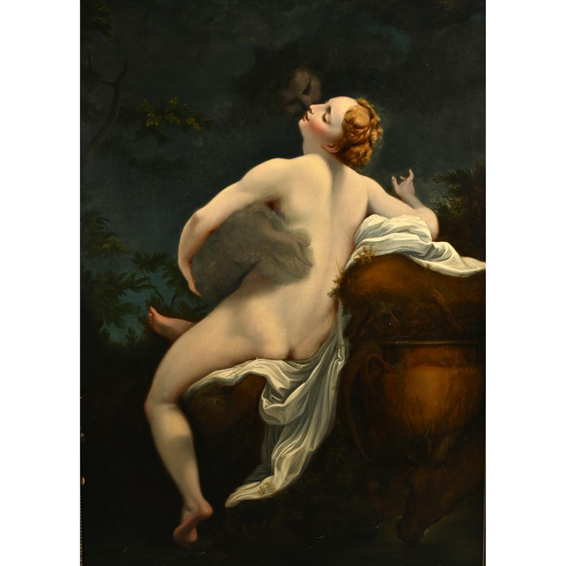 After Antonio Da Correggio, Jupiter and Io, oil (1 of 5)